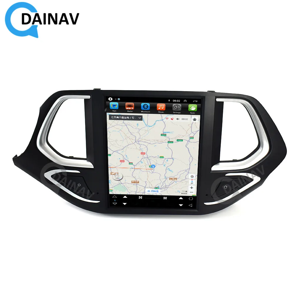 Автомобильный мультимедийный плеер с вертикальным сенсорным экраном головное