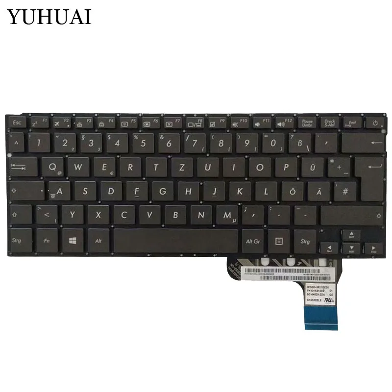 Пособия по немецкому языку клавиатура с подсветкой для ноутбука для ASUS Zenbook U303 U303LB U303LN U303UA U303UB UX303L UX303 U303L UX303LN