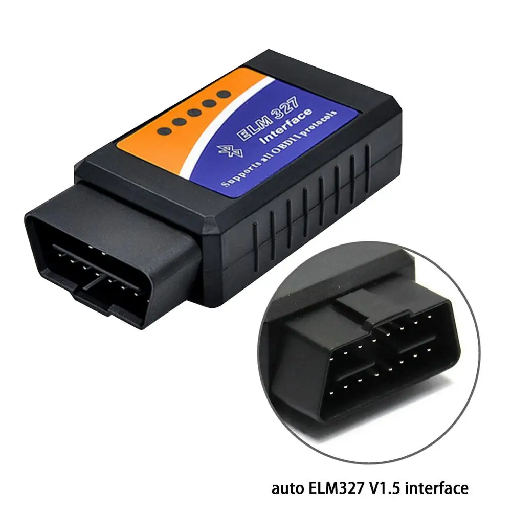 OBD2 ELM327 V1.5 Bluetooth-совместимый адаптер автомобильный диагностический инструмент ELM
