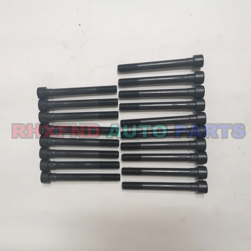 18 шт. 4D56T 4D56 головка болтов гайки для Hyundai H1 H100 Galloper превышать Mitsubishi Montero Pajero L300 Canter
