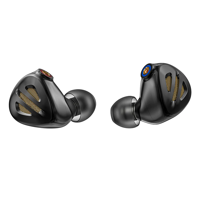 FiiO FH9 Hi-Res 1DD+6BA Drivers In-ear HIFI Earphone IEM Earbuds With MMCX High-Purity Pure Silver Cable 2.5/3.5/4.4mm 3 Plug - купить по