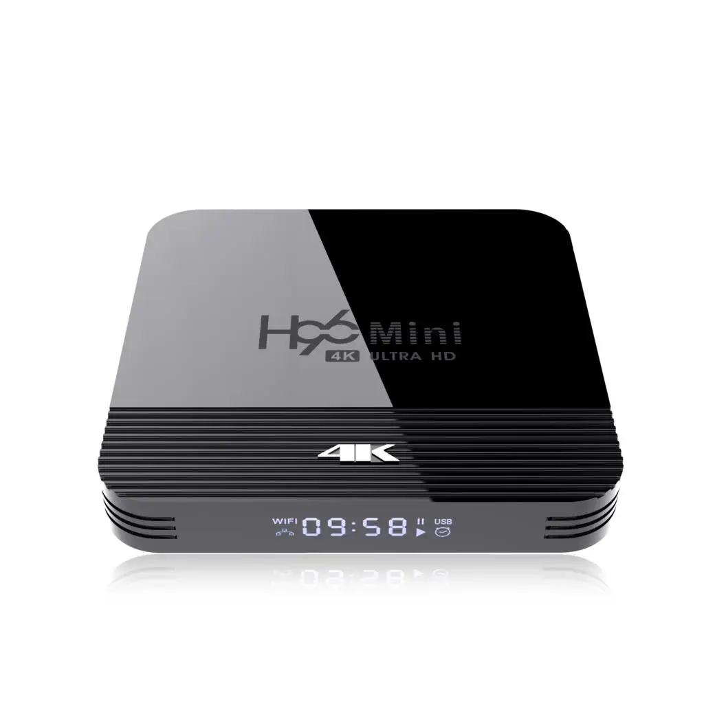 H96 мини H8 Смарт ТВ приставка Android 9,0 RK3228A Qua core A7 2,4G/5G Wifi BT4.0 4K HD приставка Google плеер Youtube медиаплеер