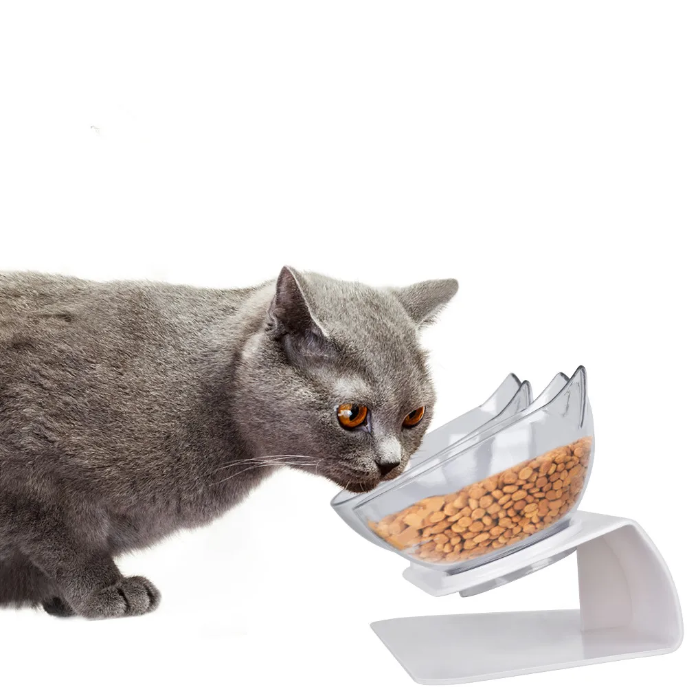 Кота популярная уникальная известная марка Pet Еда чаша с рельефными стенд