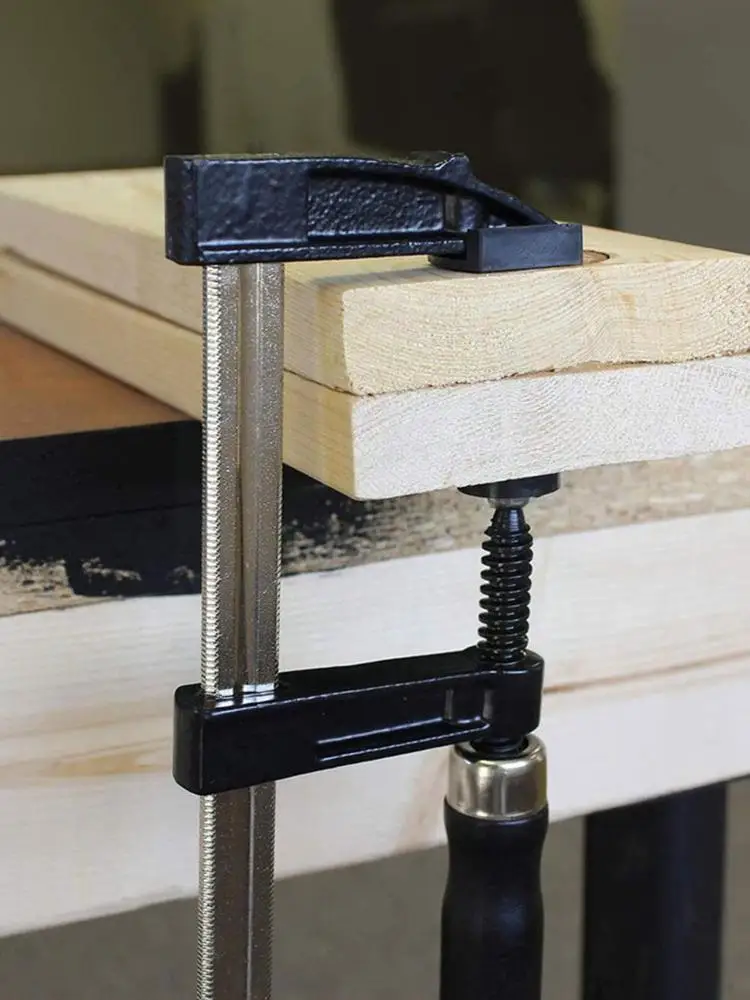 

Ratchet Quick Release For Metal or Wood Spreader Work Clamp Bar Ratchet Squeeze Tool Gadget Speed F Clamp Hand Release DIY I1S5