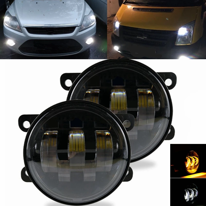 Светодиодные противотуманные фары 3 5 светодиодный для автомобилей Lada Renault Honda Ford