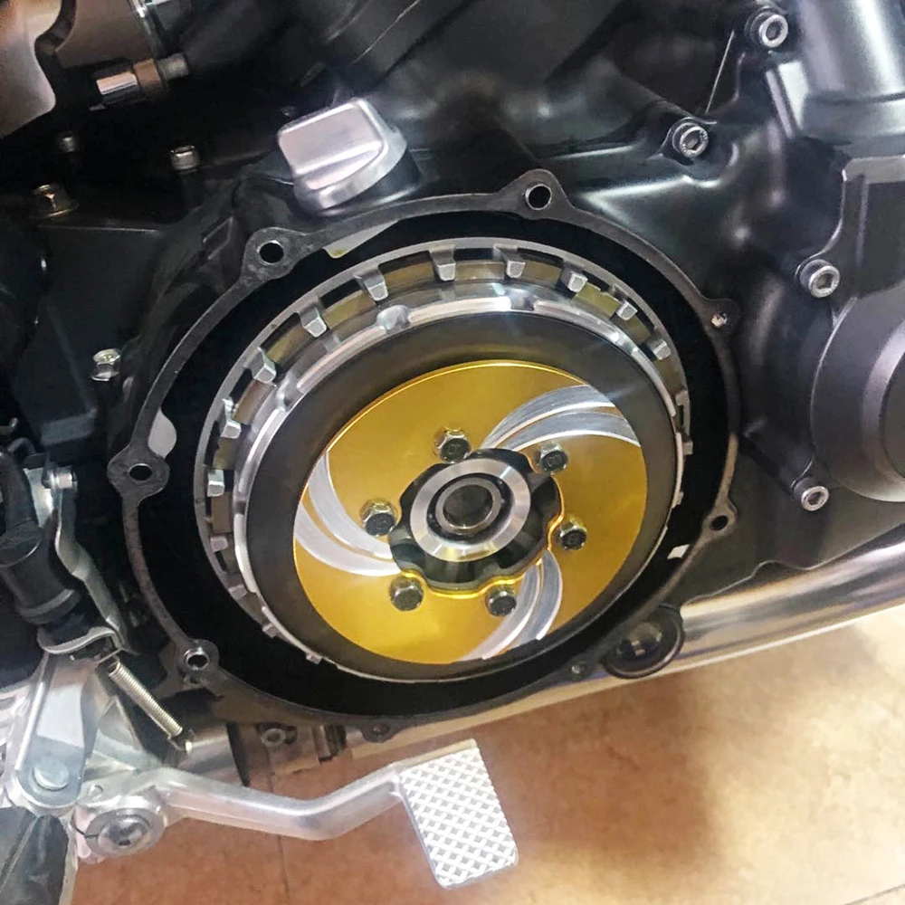 CNC V-max 1700 Motorklare Kupplungsdeckelschutz für Yamaha Vmax 1700 2009–2020 2019 2018 2017 2016 2015 2014 2013 2012 – Detail 4