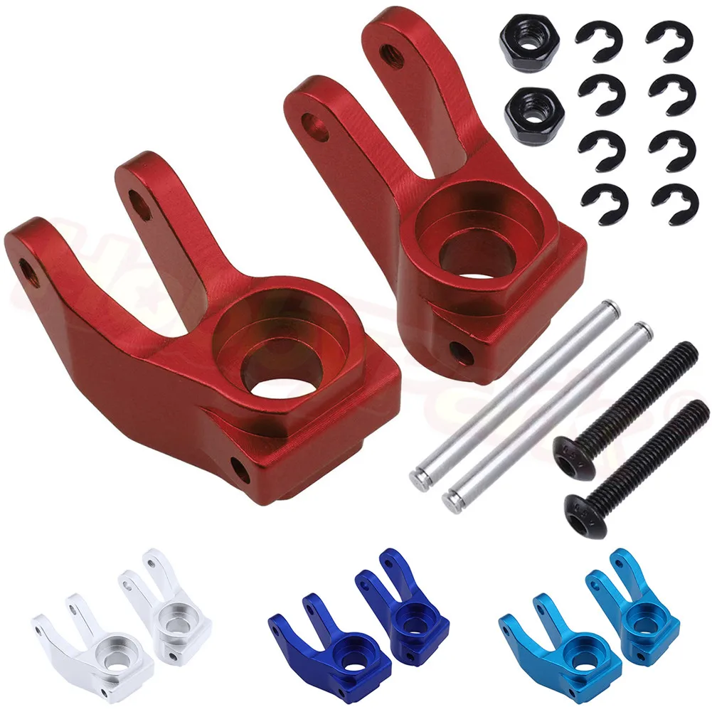 Алюминиевые блоки переднего руля для Traxxas Slash 2WD1/10 короткий ход/Stampede 2WD/Rustler VXL 3736 Запчасти для обновления