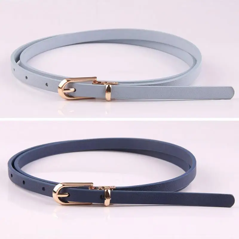 Женский ремень подходит ко всему пояс с декоративной пряжкой из искусственной