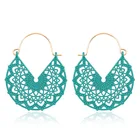 Серьги-подвески яркие весенние, 2020