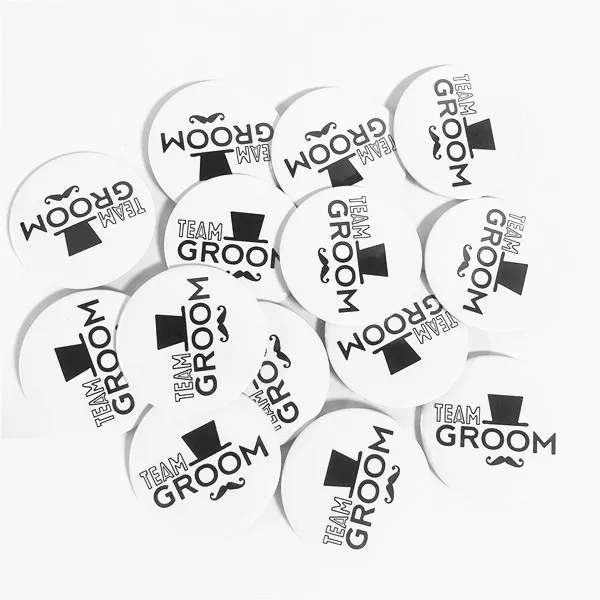 6 шт бакалавра вечерние Команда жениха знак украшения команда поставки | Дом и сад