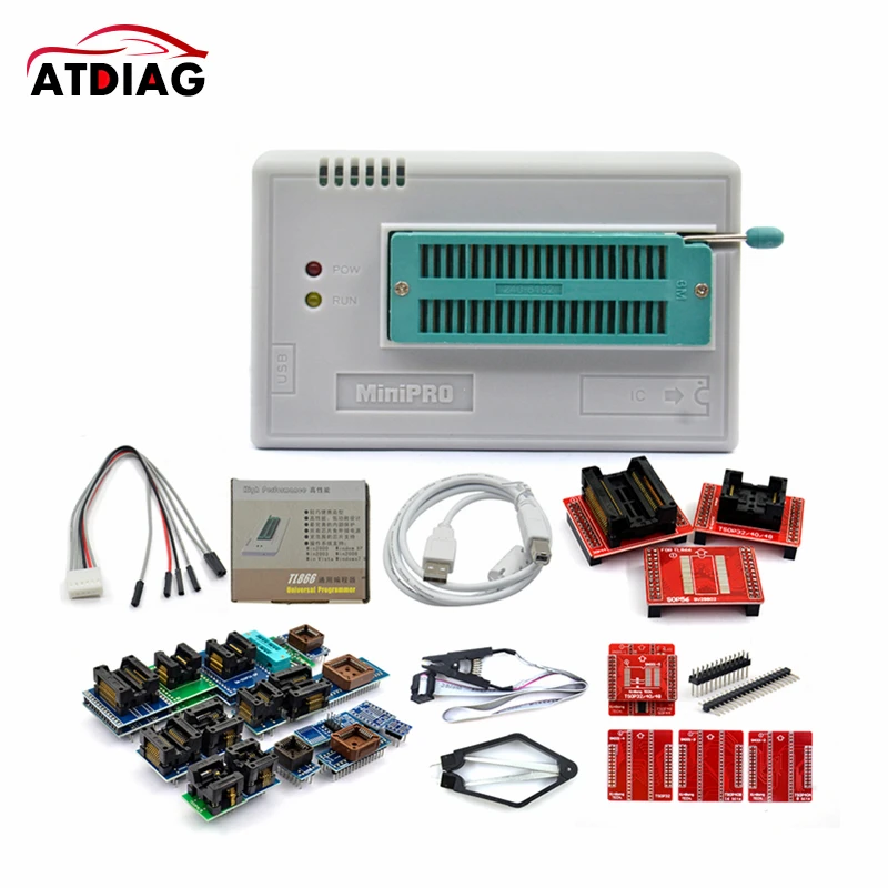 2021 NWEWEST оригинальный TL866II плюс EEPROM ПИК AVR TL866 USB Универсальный программатор EPROM