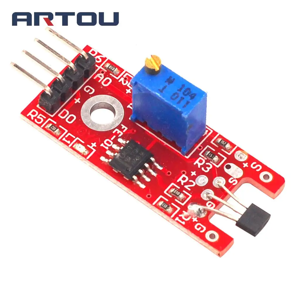 Линейные магнитные переключатели для зала 4 контактный Модуль датчика подсчета