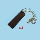 Щетка карбоновая для мойки Siemens Bosch NEFF, 5*12,5*36 мм, WM6147EGB01, WOP2400GB01, 2 шт.