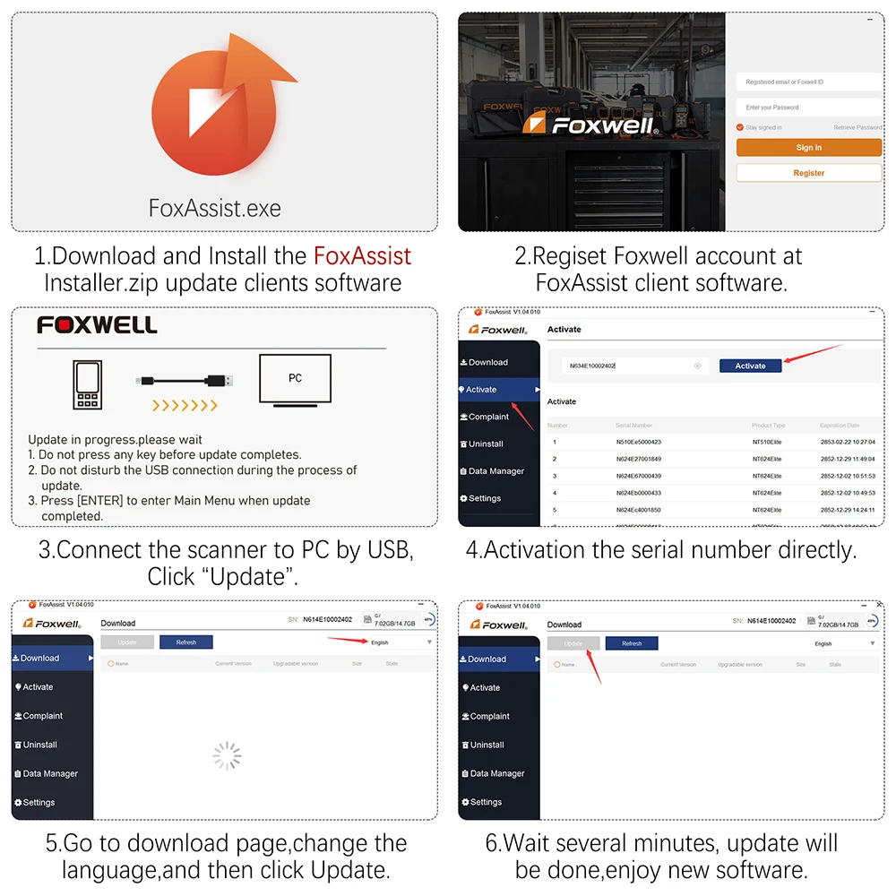 

Foxwell NT634 OBD2 Automotive Scanner Four System EPB Oil DPF Reset 11 Special Functions OBD 2 ODB2 Car Diagnostic Scanner Tools