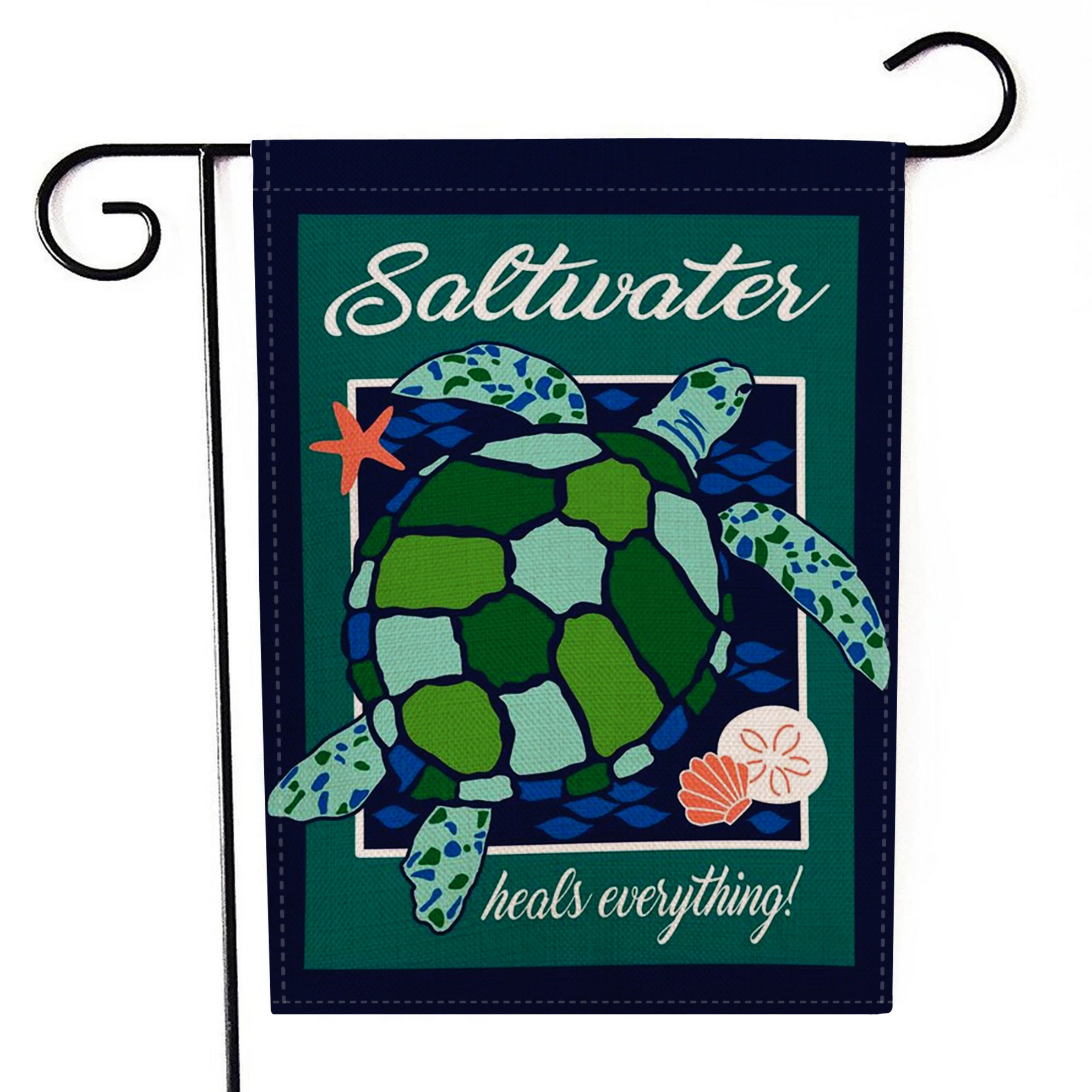 

30x45cm Double Sides Garden Flags Cute Animals Flax Banner Party Banner Flags DIY Festival Decoration Accessiories