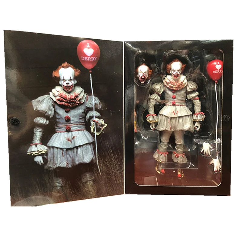 NECA Stephen King's It Pennywise ПВХ фигурка украшения для приборной панели автомобиля аксессуары авто игрушка для автомобиля-Стайлинг