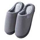 Домашние тапочки для пар, теплые хлопковые нескользящие, для дома и осени и зимы, бархатные тапочки для мужчин и женщин