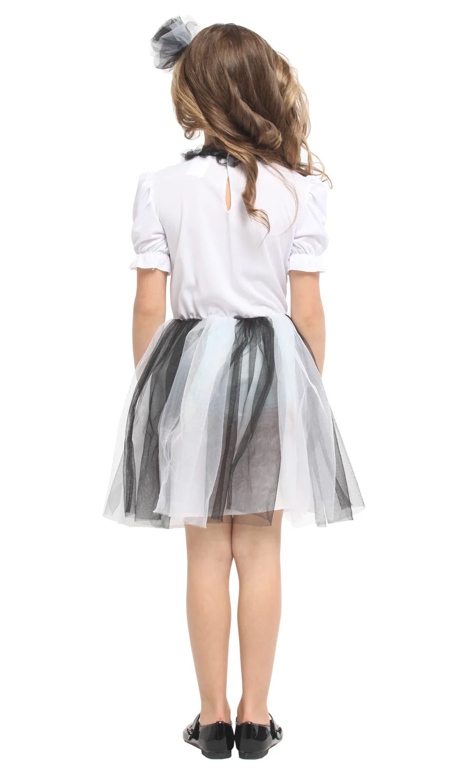 Children Halloween Costume Ghost Colplay Dress Kid Girl TUTU Child Carnival Party Cosplay Fancy Witch | Тематическая одежда и