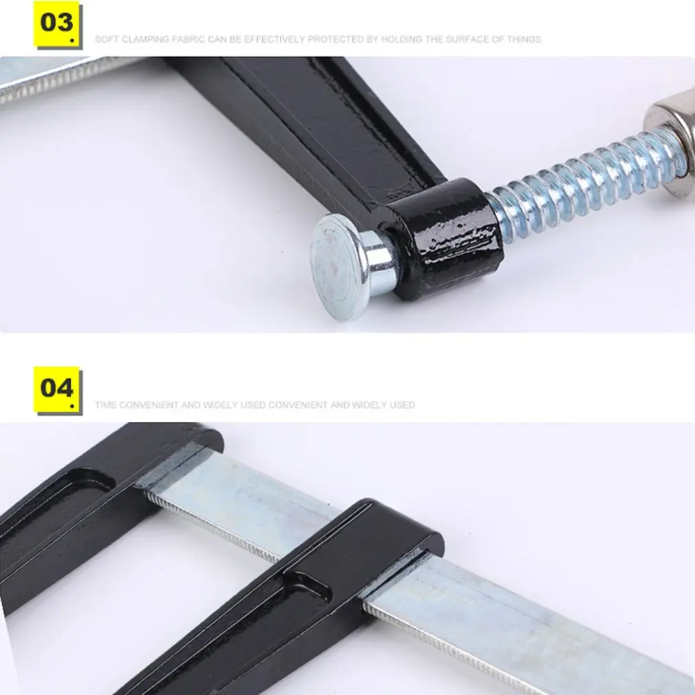 F-type Woodworking Clamps Heavy-duty Ma Steel F-clamp Fixtures | Обустройство дома