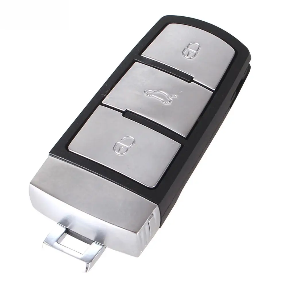 Keyecu 3 кнопки умный дистанционный ключ-брелок от машины для Volkswagen 3C0 959 752 BA 434 МГц ID48