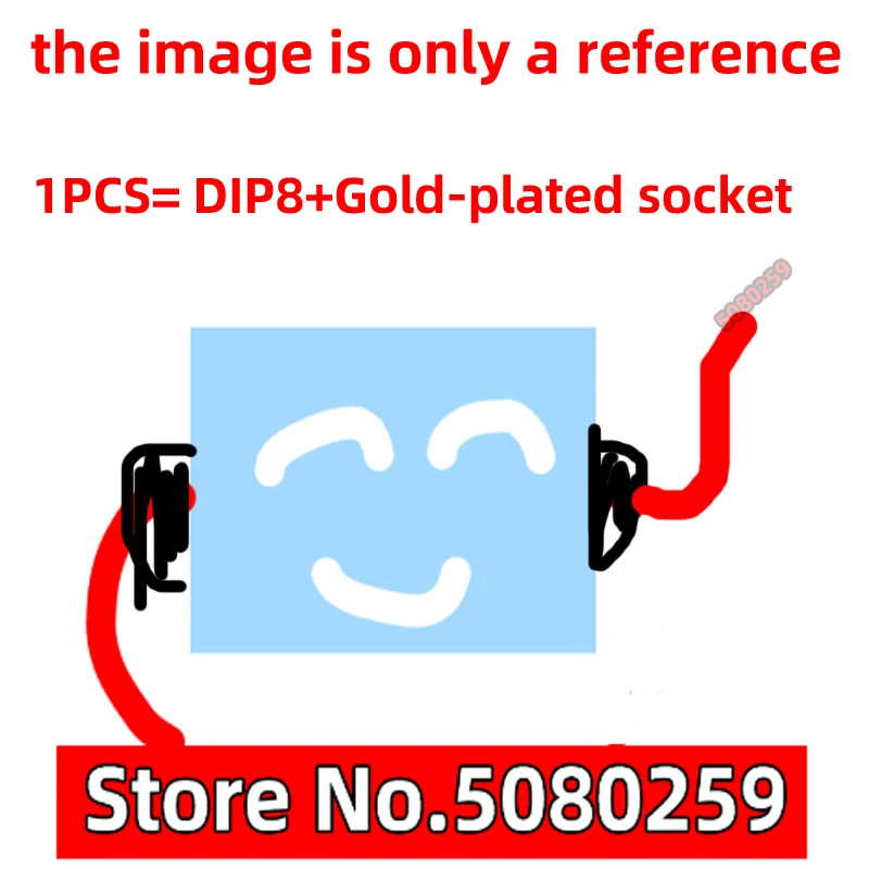 1 шт. OPA2604AP DIP8 + позолоченное сиденье Fever dual op amp beyond OPA2604AQ NE5532P AN|Запасные части| |