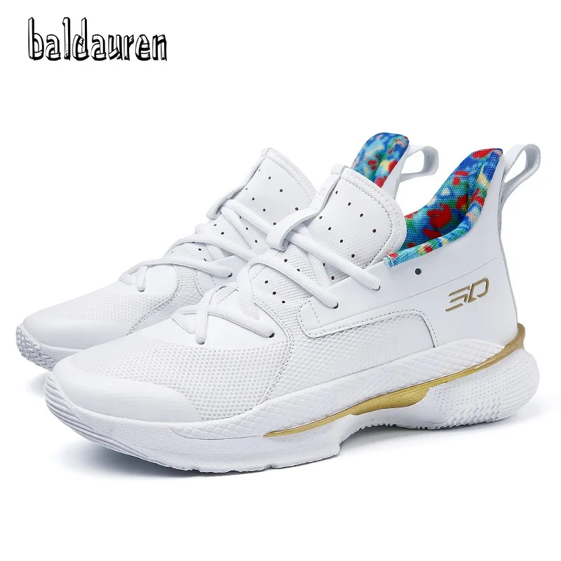 

BALDAUREN High Top Basketball Shoes For Men Cushion Sneakers Men Breathable Outdoor Sport Mens Shoes Erkek Basketbol Ayakkabi