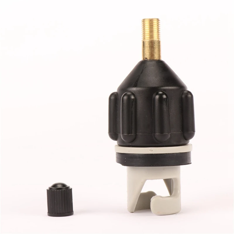 

Durable Air Valve Adaptor Wear-resistant Rowing Boat Air Valve Adaptor Nylon Kayak Inflatable Pump Adapter for SUP Board