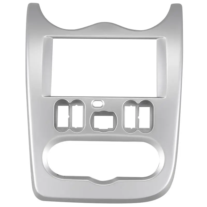 2Din DVD Stereo Fascia Fit for RENAULT Logan Sandero Dacia Duster Frame Mount Panel Face Facia In Dash Installation Trim Kit | Автомобили