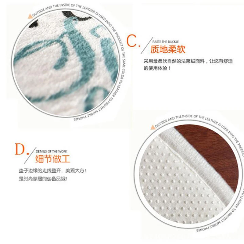 2 предмета/партия мультфильм кролик Ванная комната ковролин набор удобный коврик