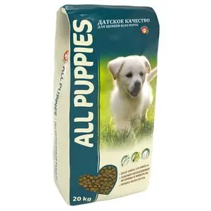 Сухой корм ALL PUPPIES для Щенков 20кг.|Сухой собак| |