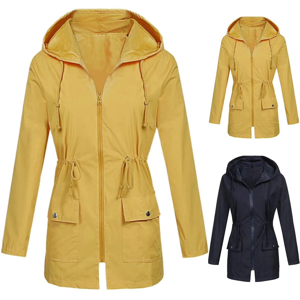 HEFLASHOR женские куртки для альпинизма осень зима дождь водонепроницаемый Толстая