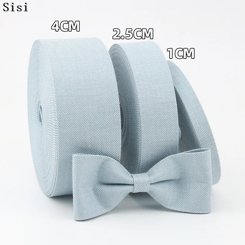 Однотонная лента Sisi высокого качества с рисунком в елочку отделка сделай сам