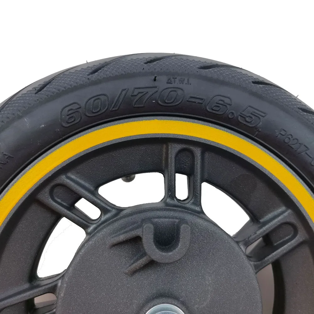 

10-дюймовая Передняя Ступица колеса для электрического скутера, вакуумная бескамерная шина для Ninebot Max G30, резиновая амортизационная шина для...