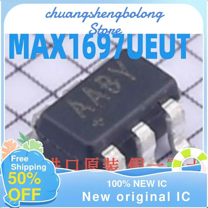 

10-200PCS MAX1697UEUT+T MAX1697 AABY SOT23-6 New original IC