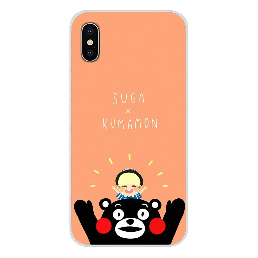 Силиконовый чехол с мультяшным рисунком Кумамон Мы Голый медведь для huawei G7 G8 P7 P8 P9