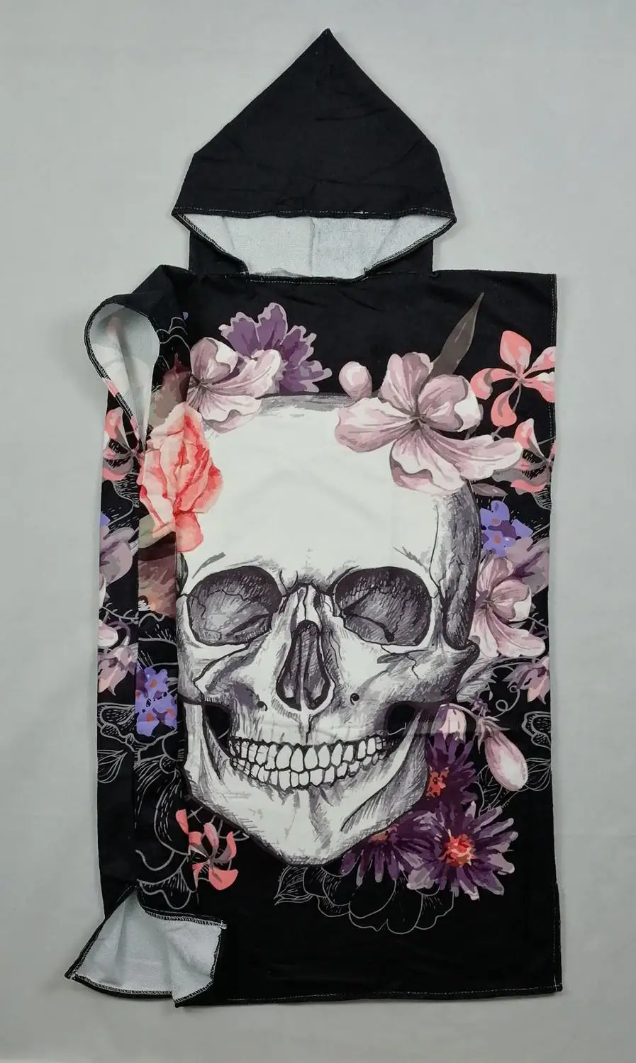 Бесплатная доставка новинка Подарок Готический крутой Сахар Череп цветок Роза