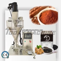 Factory Price Semi-Automatic Weighing Sachet Pouch Auger Filling Wheat Flour Protein Milk Powder Packing Machine