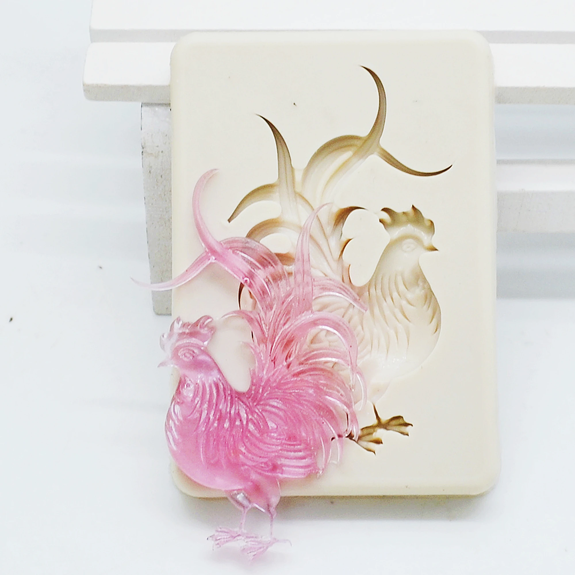 Luyou DIY резиновые формы для петуха силиконовые выпечки инструменты украшения