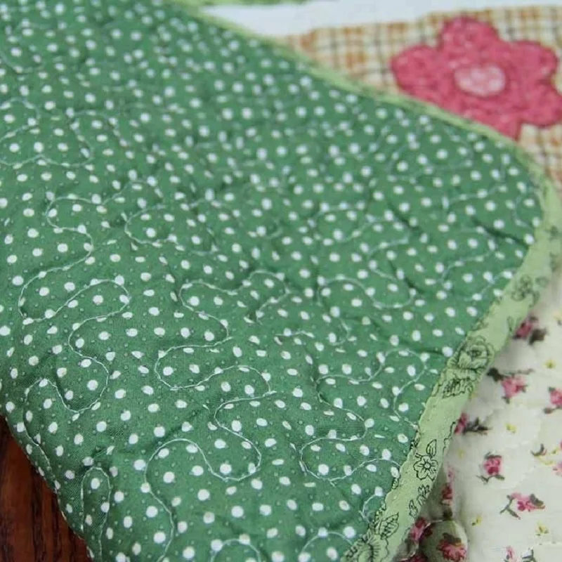 Моющийся хлопковый коврик 40*60 см стеганый приветственный цветочные коврики для