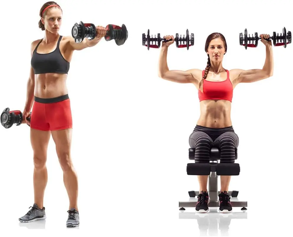 

Hot Sale 24kg/52.2lbs 40kg/90lbs Adjustable Dumbbells Professional Comprehensive Training Equipment for Home Gym Non-Slip
