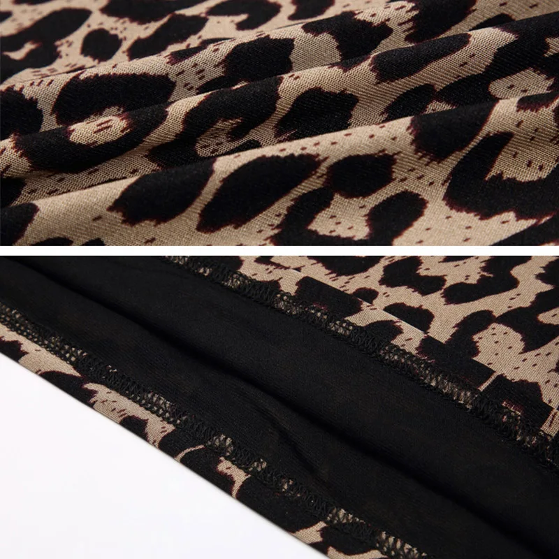 Животное с принтом Блузка Женщины Плюс Размер Повседневная рубашка длинным