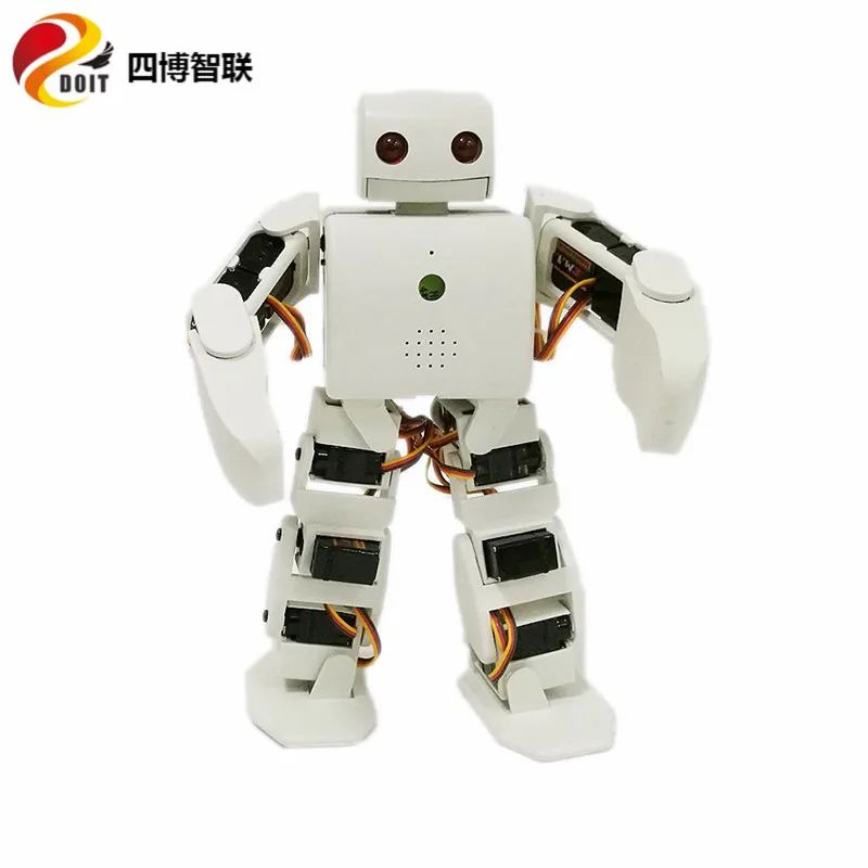 

SZDOIT VIVI Mini Humanoid Robot with 18pcs Servos Multi-function Robot for Android 3D Printing Teaching Toy Model DIY