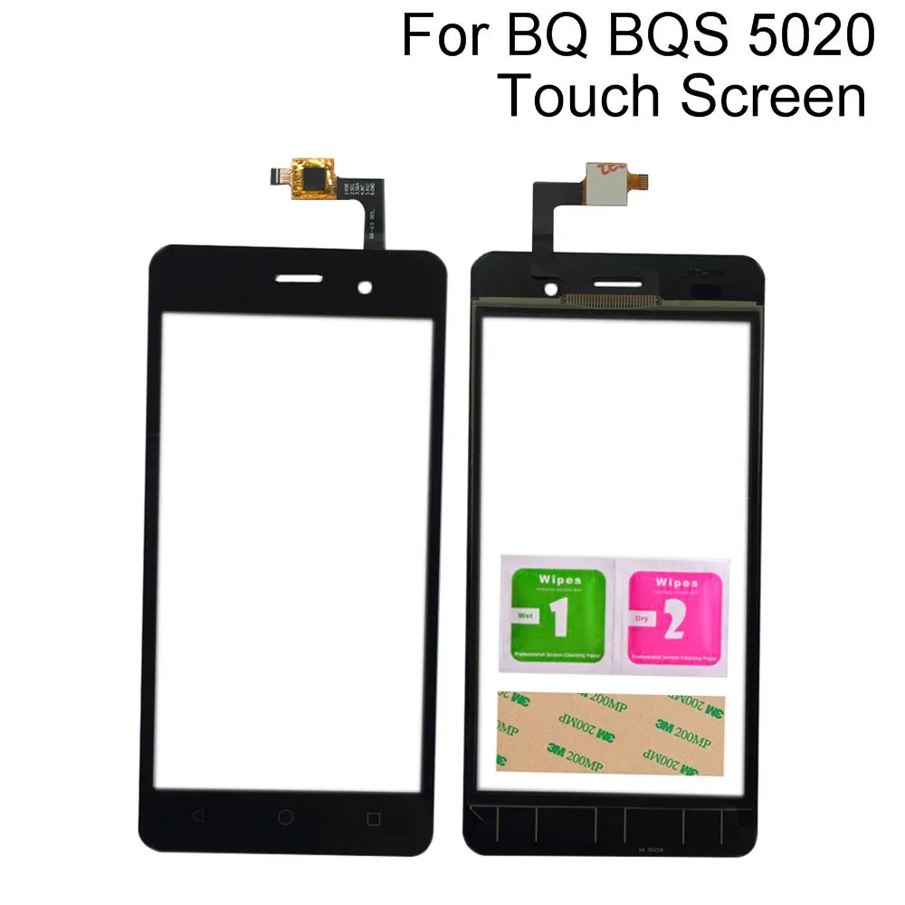 

Мобильный сенсорный экран для BQS-5020 BQS 5020 сенсорный экран дигитайзер передняя панель Стекло сенсор Переднее стекло инструменты 3 м клей