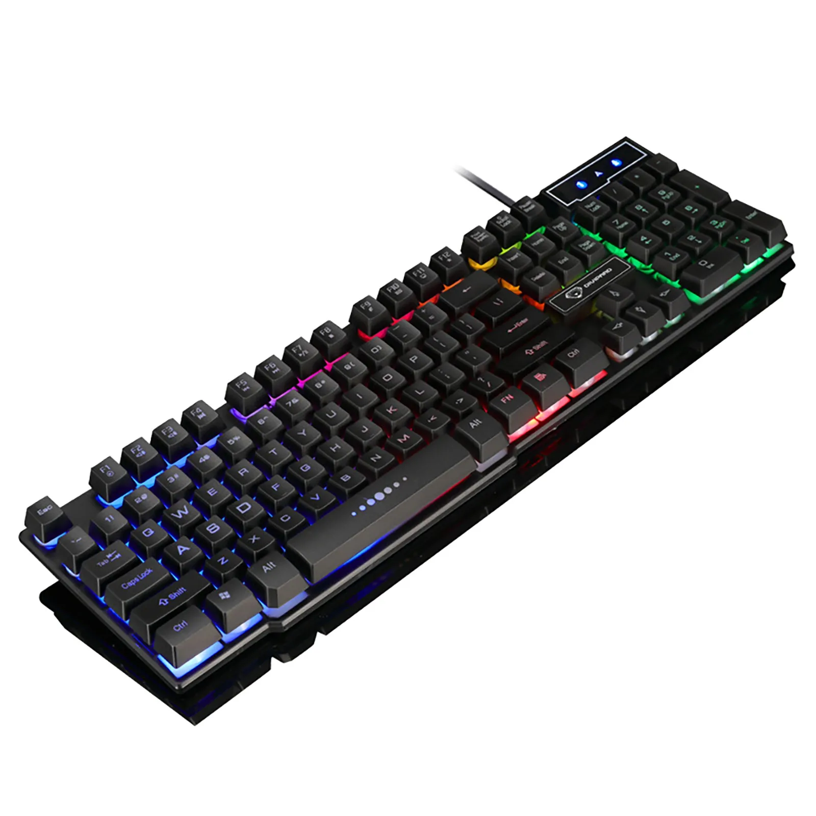 

GK50 Wired Mechanical Gaming Keyboard Floating Cap Waterproof Rainbow Backlight