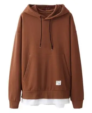 

Autumn winter men's hooded white garment wholesale tailored advertising shirts tailored G-152