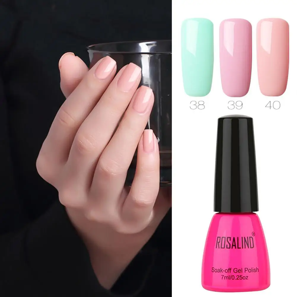 Мода DIY Ногтей Стойкий гель для ногтей УФ Блестящий лак искусство Косметический