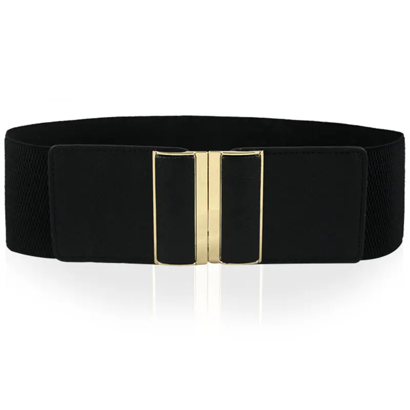 Эластичный эластичный пояс для женщин с широким поясом платьев пальто курток и