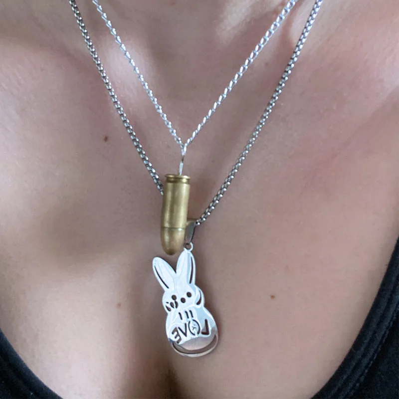 Lil Peep Love Rabbit ожерелье со 