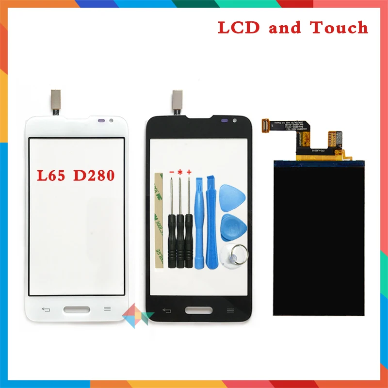 Жк экран 4 3 дюйма для LG L65 D280 D280G D280N D285 бесплатная доставка + код