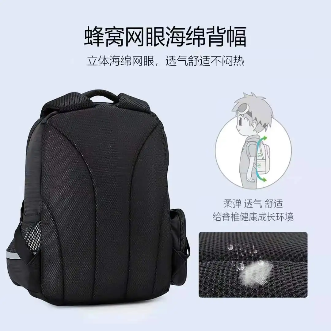 Disney New Mickey School Bags For Boys Girls Minnie Primary Student Shoulder Orthopedic Causal Backpack Large Capacity Grade 1-6